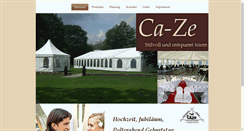 Desktop Screenshot of ca-ze.de