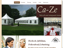 Tablet Screenshot of ca-ze.de